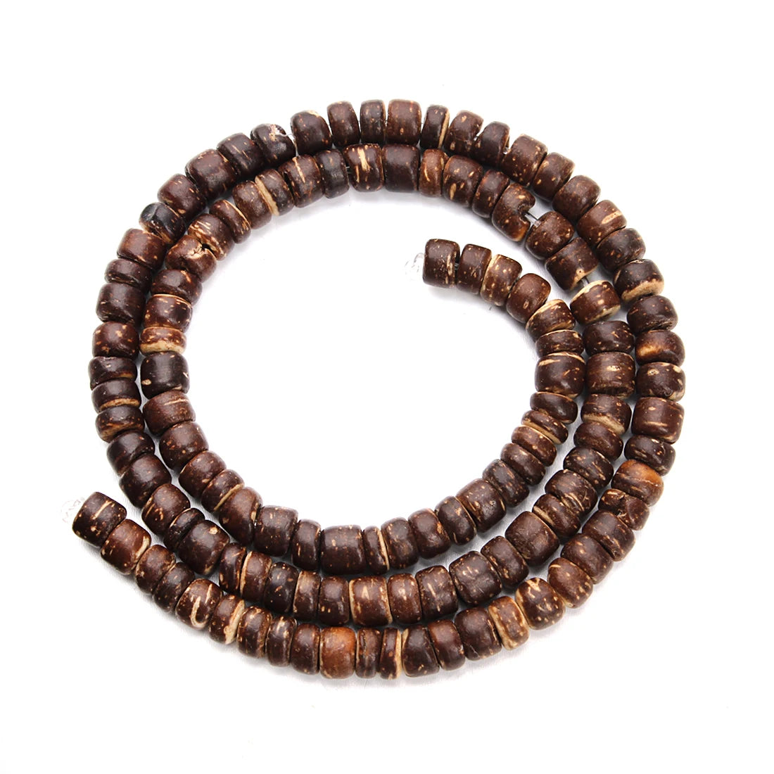 5mm 8mm 10mm Round Natural Wood Spacer Beads Wooden Prayer Beads for DIY Necklaces Bracelets Jewelry Making Supplies