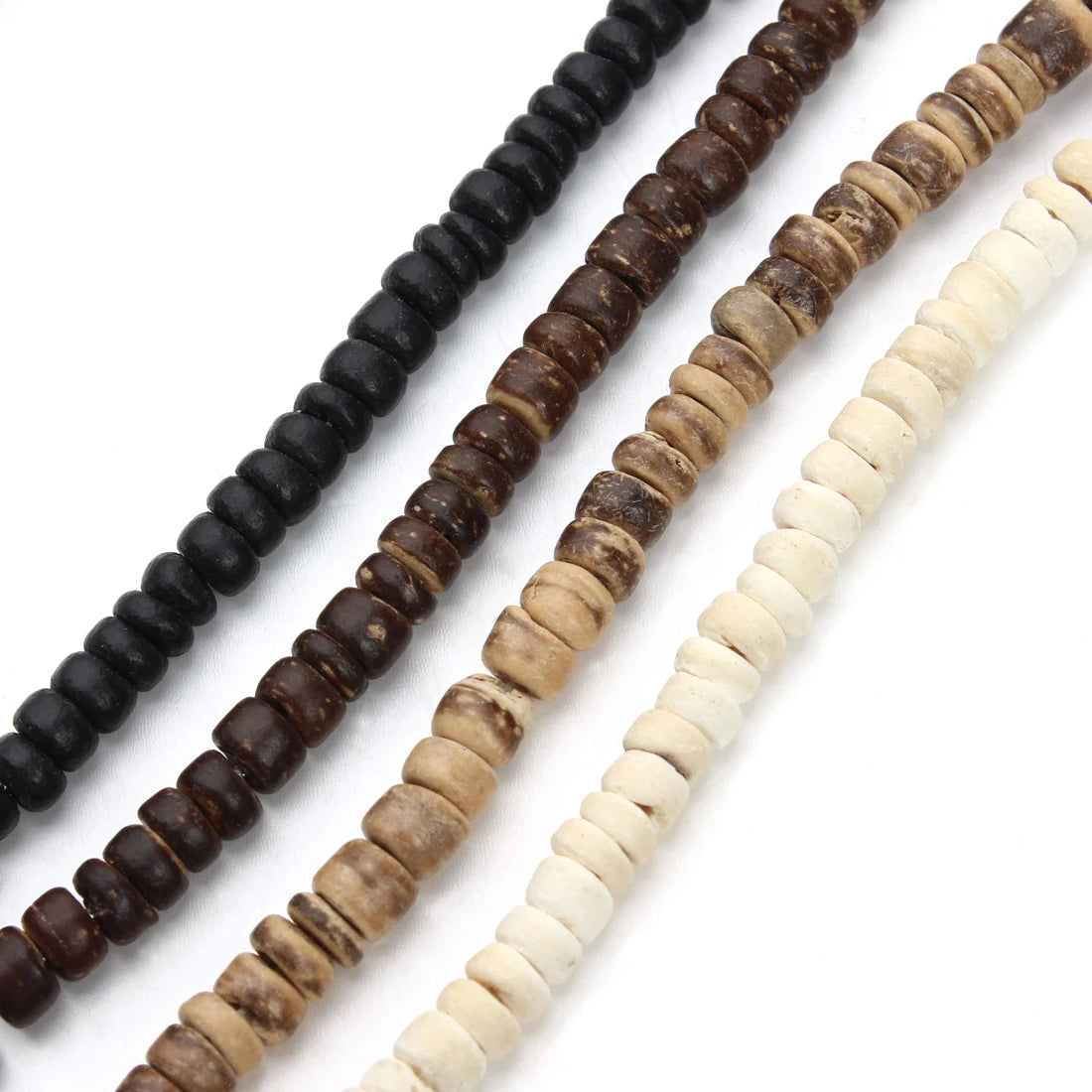 5mm 8mm 10mm Round Natural Wood Spacer Beads Wooden Prayer Beads for DIY Necklaces Bracelets Jewelry Making Supplies