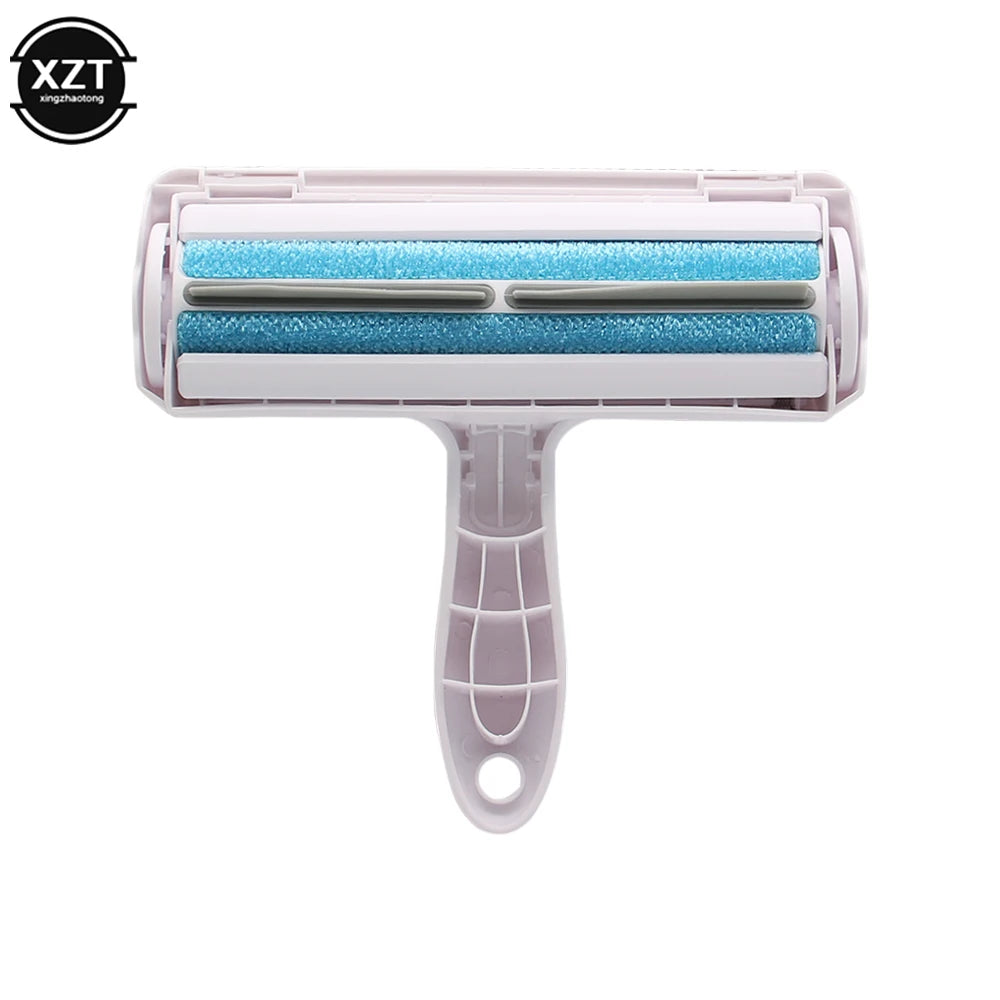 Multifunction Pet Hair Remover Roller Removing Dog Cat Hair From Furniture Self-cleaning Lint Pet Hair Remover One Hand Operate