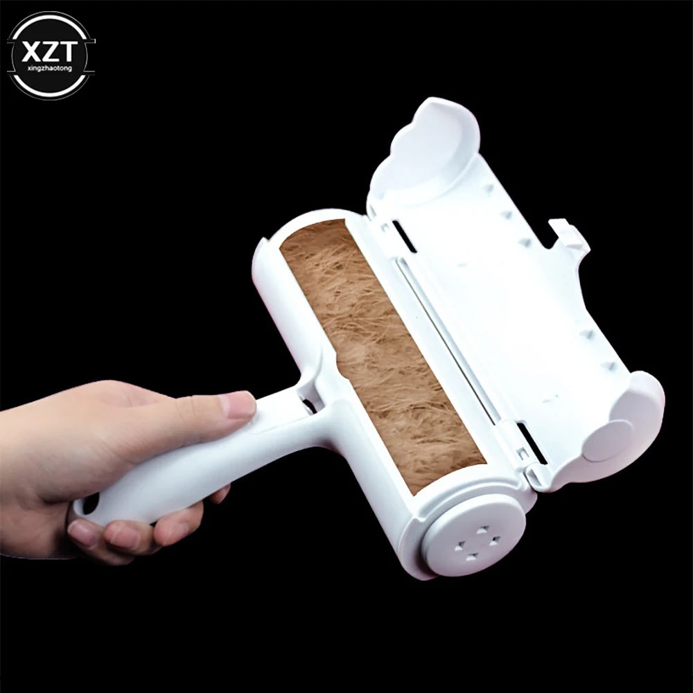 Multifunction Pet Hair Remover Roller Removing Dog Cat Hair From Furniture Self-cleaning Lint Pet Hair Remover One Hand Operate