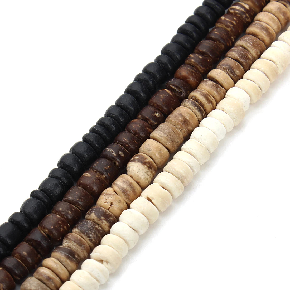 5mm 8mm 10mm Round Natural Wood Spacer Beads Wooden Prayer Beads for DIY Necklaces Bracelets Jewelry Making Supplies