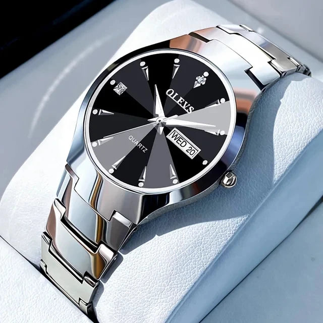 OLEVS 8697 Luxury Fashion Quartz Women's Watch Waterproof Calendar Luminous Hands Wristwatch for Women Montre Femme Relojes Uhr