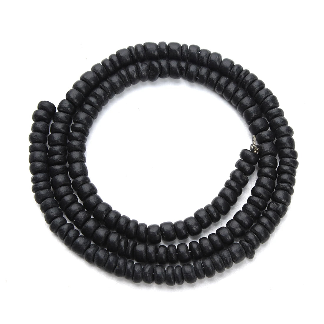 5mm 8mm 10mm Round Natural Wood Spacer Beads Wooden Prayer Beads for DIY Necklaces Bracelets Jewelry Making Supplies