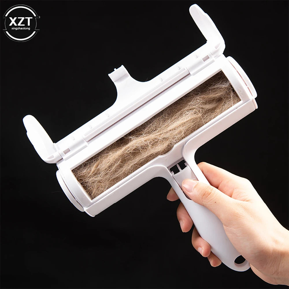 Multifunction Pet Hair Remover Roller Removing Dog Cat Hair From Furniture Self-cleaning Lint Pet Hair Remover One Hand Operate