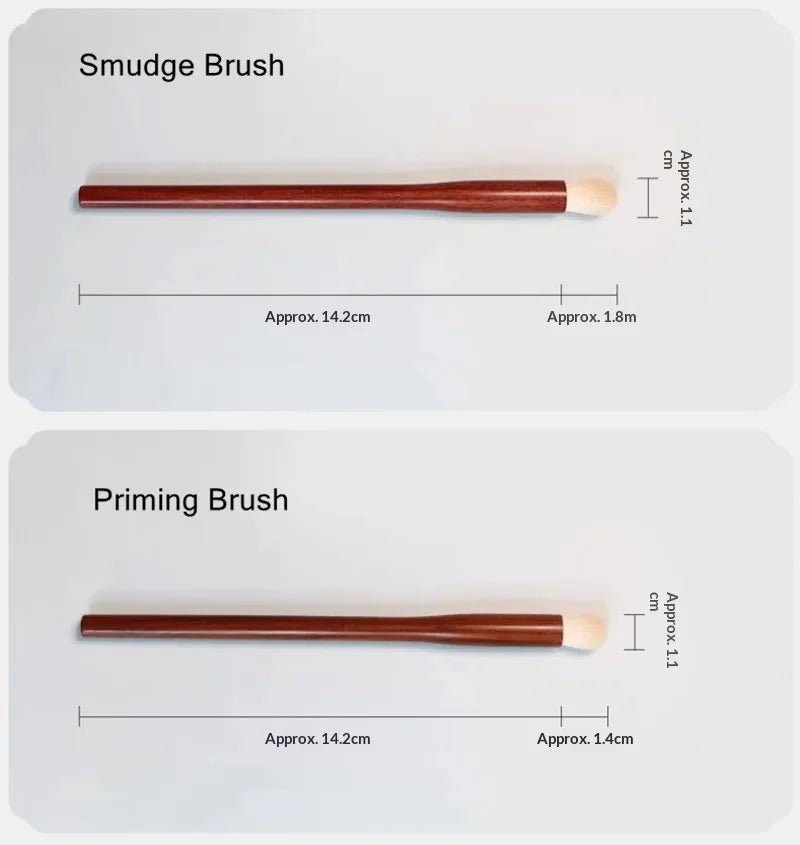 10PCS Sandalwood Makeup Brushes Set Powder Blush Foundation Blender Sculpting Eye Shadow Professional Beauty Make Up Brush