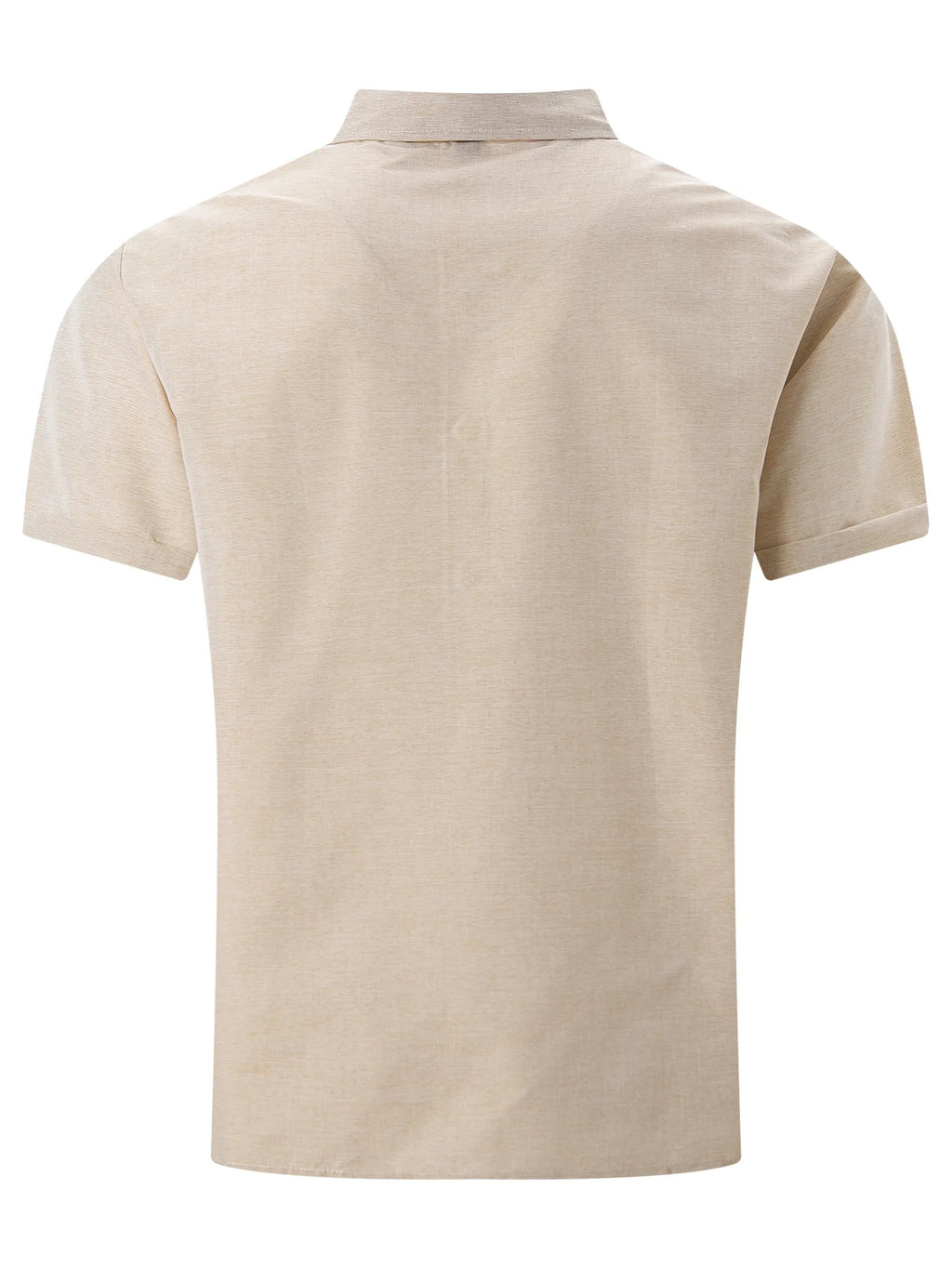 Mens Golf Shirts for Men Summer Beach Loose Shirt Button Down Short Sleeve Blouses Solid Print Casual Linen Shirts Streetwear