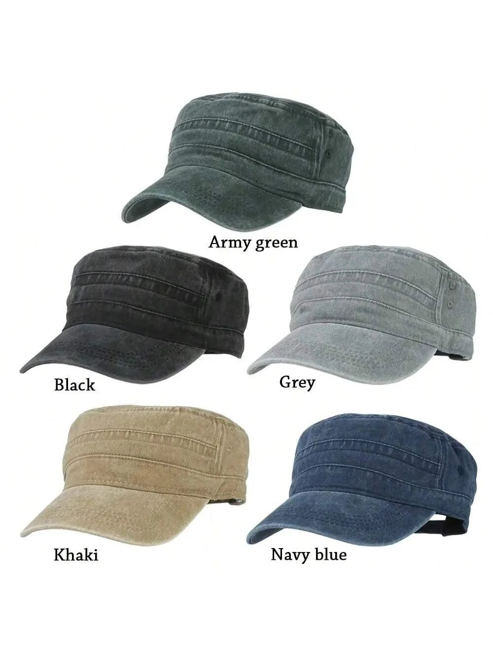 Camouflage Army Hat Men Women Baseball Cap Camo Military Cadet Combat Fishing Cap