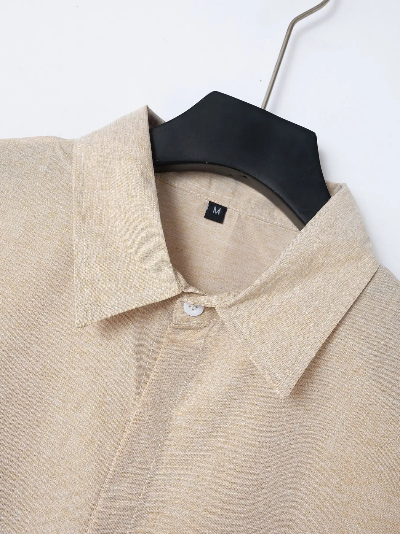 Mens Golf Shirts for Men Summer Beach Loose Shirt Button Down Short Sleeve Blouses Solid Print Casual Linen Shirts Streetwear