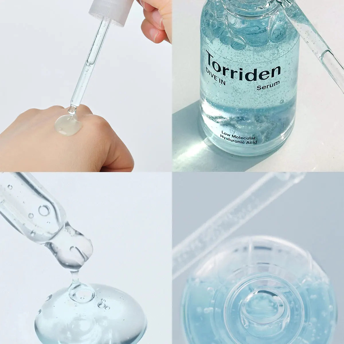 Torriden DIVE-IN Low-Molecular Hyaluronic Acid Serum 50ml,Refreshing & Non-Sticky,Korean Skincare,K-Beauty,Korean Makeup