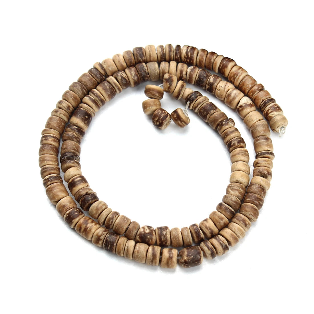 5mm 8mm 10mm Round Natural Wood Spacer Beads Wooden Prayer Beads for DIY Necklaces Bracelets Jewelry Making Supplies