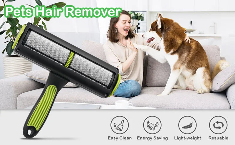 Fluff Roller Dog Hair Remover Pet BrushRemoves Hairs Magic for Animal Wool Removal Cats Lint Clothing Cleaning Tools Supplies