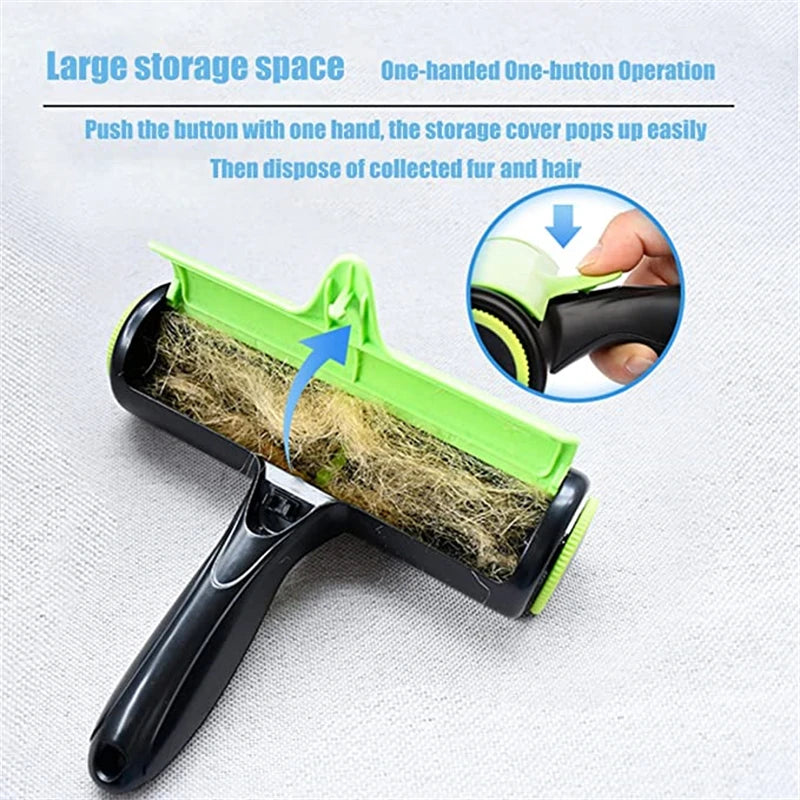 Fluff Roller Dog Hair Remover Pet BrushRemoves Hairs Magic for Animal Wool Removal Cats Lint Clothing Cleaning Tools Supplies